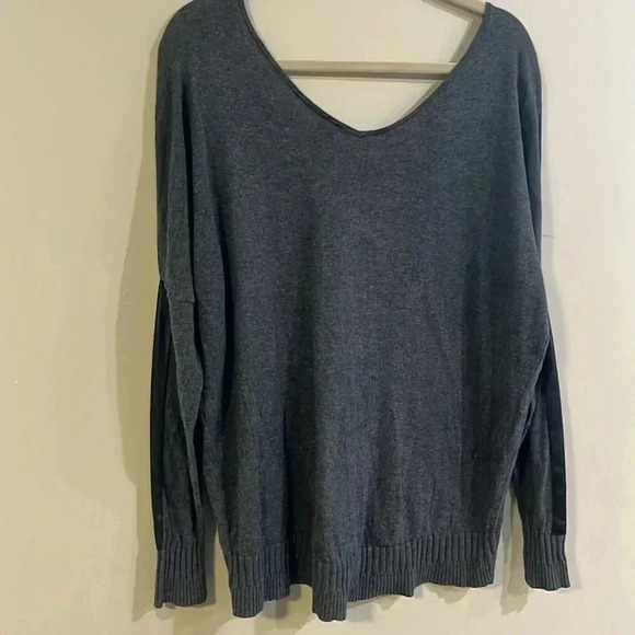 [M]Victoria Secret  LS Dropped Shoulder relaxed Fit Cotton Cashmere Sweatshirt - Picture 9 of 12